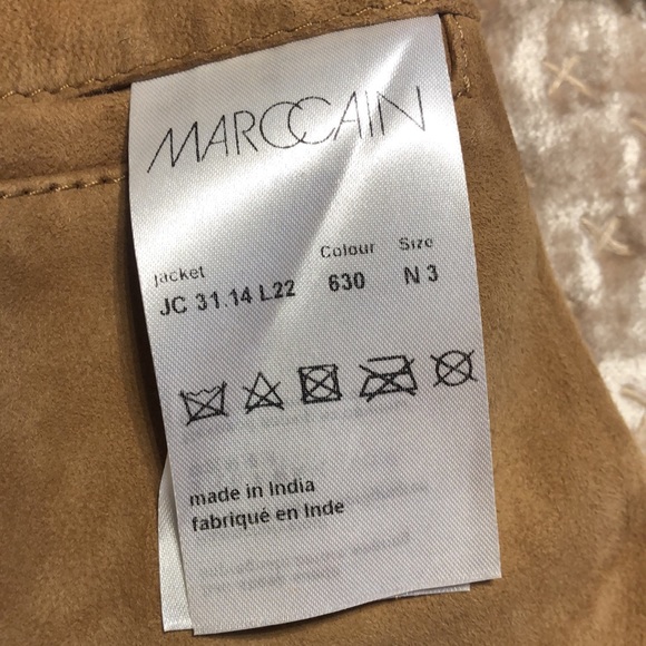 Marccain Hair Sheep Suede jacket - Picture 4 of 8